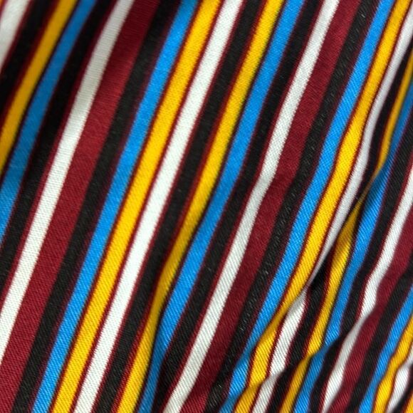Band of Gypsies Multicolor Striped Side Slit Maxi Dress - Picture 14 of 14